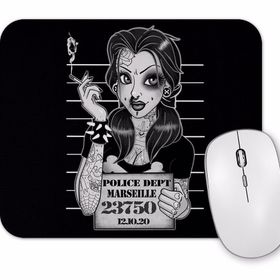 Baskı Dükkanı Marseille Off Mouse Pad