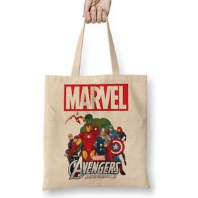 Baskı Dükkanı Marvel Avengers Bez Çanta