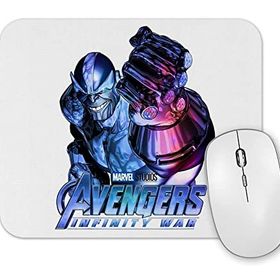 Baskı Dükkanı Marvel Avengers Vingadores Guerra Infinita Mouse Pad