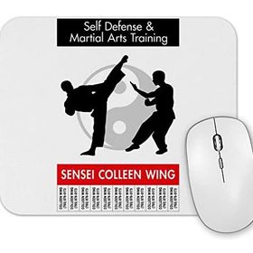 Baskı Dükkanı Marvel Chikara Dojo Flyer Mouse Pad
