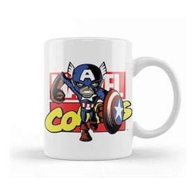 Baskı Dükkanı Marvel Comics Capitan América Kupa
