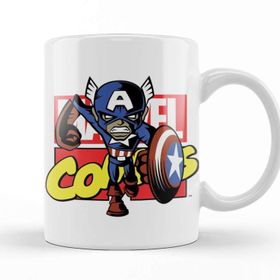Baskı Dükkanı Marvel Comics Capitan América Kupa