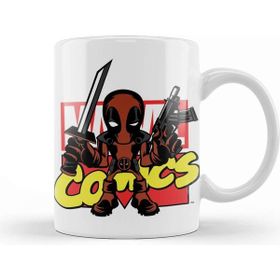 Baskı Dükkanı Marvel Comics Deadpool Kupa