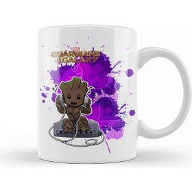 Baskı Dükkanı Marvel Guardıans of The Galaxy Grot Kupa