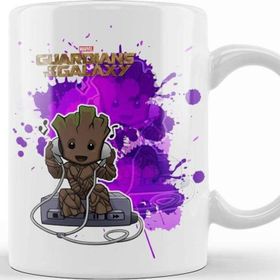 Baskı Dükkanı Marvel Guardıans of The Galaxy Grot Kupa