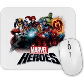 Baskı Dükkanı Marvel Heroes Mouse Pad