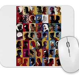 Baskı Dükkanı Marvel Portrait Mouse Pad