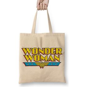 Baskı Dükkanı Marvel Wünder Woman Bez Çanta