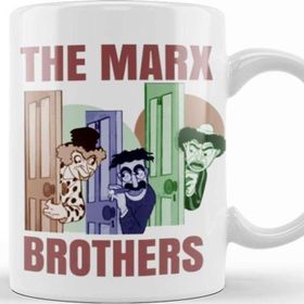 Baskı Dükkanı Marx Brothers Funny Kupa