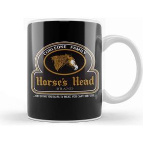Baskı Dükkanı Mash Up Horses Head Kupa