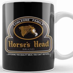 Baskı Dükkanı Mash Up Horses Head Kupa