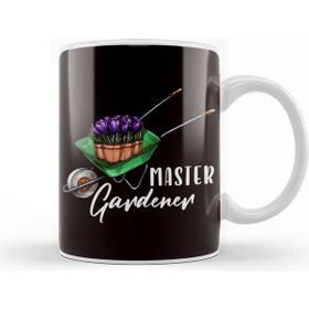 Baskı Dükkanı Master Gardener Flowers Plants Gardening Garden Botanical Kupa