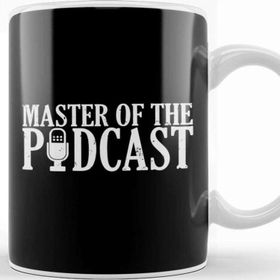 Baskı Dükkanı Master Of The Podcast Awesome Podcasting Host Kupa