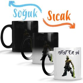 Baskı Dükkanı Master Yi Lol League of Legends Sihirli Porselen Kupa