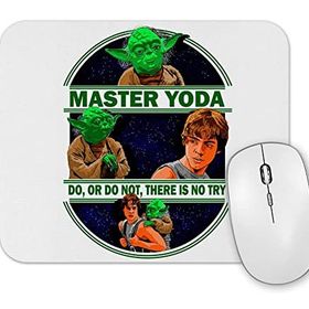 Baskı Dükkanı Master Yoda Mouse Pad
