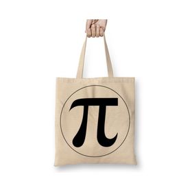 Baskı Dükkanı Matematik Daire Pi Sayısı Bez Çanta