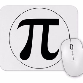 Baskı Dükkanı Matematik Daire Pi Sayısı Mouse Pad