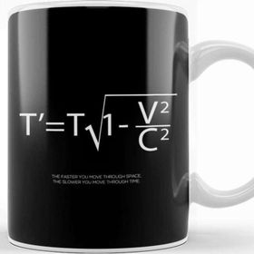 Baskı Dükkanı Maths and Science Einstein Theory of Special Relativity Kupa