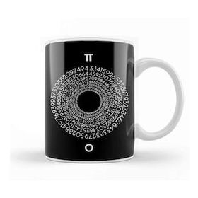 Baskı Dükkanı Maths and Science Pi Hole Kupa