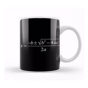 Baskı Dükkanı Maths and Science Quadratic Equation Kupa