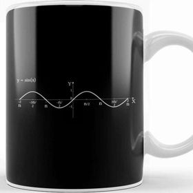Baskı Dükkanı Maths and Science Sine Wave Kupa
