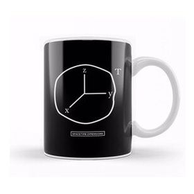 Baskı Dükkanı Maths and Science Spacetime Kupa