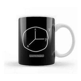 Baskı Dükkanı Maths and Science Spacetime Kupa
