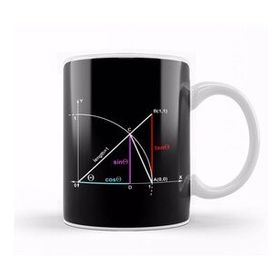 Baskı Dükkanı Maths and Science Trigonometry Sin Tan Cos Kupa