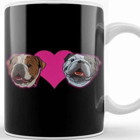 Baskı Dükkanı Matilda Hart Winston Bulldog Kupa