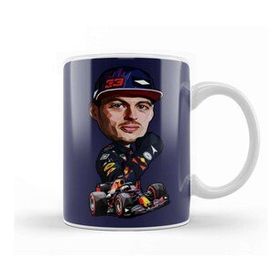 Baskı Dükkanı Max F1 Blue Tooned Kupa