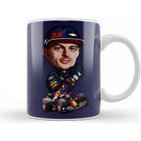Baskı Dükkanı Max F1 Blue Tooned Kupa