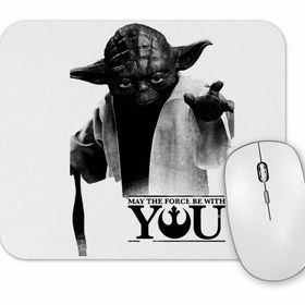 Baskı Dükkanı May the Force Be With You Mouse Pad