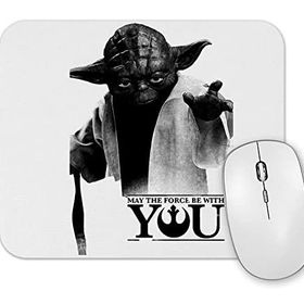 Baskı Dükkanı May the Force Be With You Mouse Pad