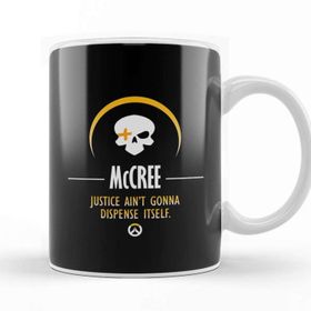 Baskı Dükkanı Mccree Justice Aint Gonna Dispense Itself Overwatch Kupa