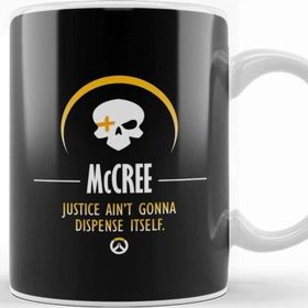 Baskı Dükkanı Mccree Justice Aint Gonna Dispense Itself Overwatch Kupa