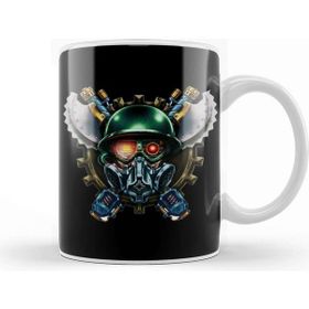 Baskı Dükkanı Mecha Soilder Kupa
