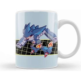 Baskı Dükkanı Mecha Sonic Kupa