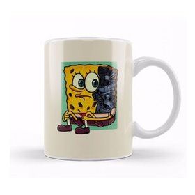 Baskı Dükkanı Mecha Sponge Süngerbob Kupa