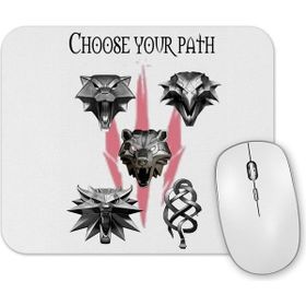 Baskı Dükkanı Medalhas Das Escolas the Witcher 3 Mouse Pad