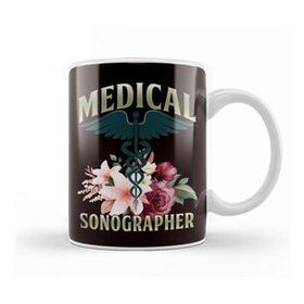 Baskı Dükkanı Medical Sonographer Sonography Ultrasound Echography Doctor Kupa