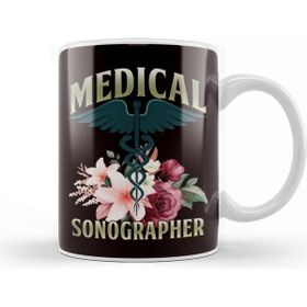 Baskı Dükkanı Medical Sonographer Sonography Ultrasound Echography Doctor Kupa