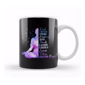 Baskı Dükkanı Meditation Yoga Zen Buddhism Buddhist Yogi Quote Kupa