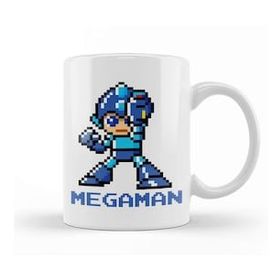 Baskı Dükkanı Mega Man Pixel Character Kupa