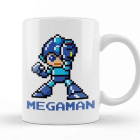 Baskı Dükkanı Mega Man Pixel Character Kupa