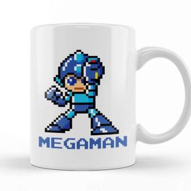Baskı Dükkanı Mega Man Pixel Character Kupa