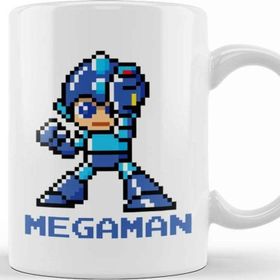 Baskı Dükkanı Mega Man Pixel Character Kupa