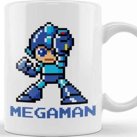 Baskı Dükkanı Mega Man Pixel Character Kupa