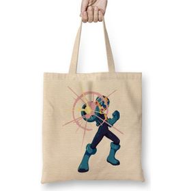 Baskı Dükkanı Megaman Anime Bez Çanta