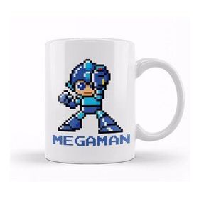 Baskı Dükkanı Megaman Pixel Character Kupa