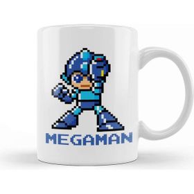 Baskı Dükkanı Megaman Pixel Character Kupa